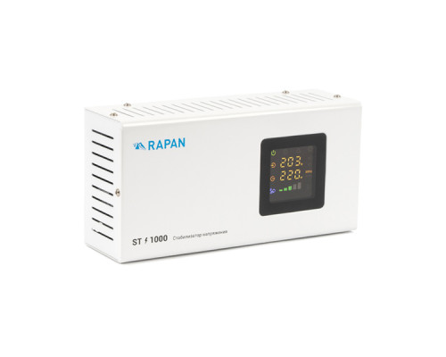 Стабилизатор RAPAN ST-1000 сетевого напряжения, 1000ВА, Uвх. 100-260 В