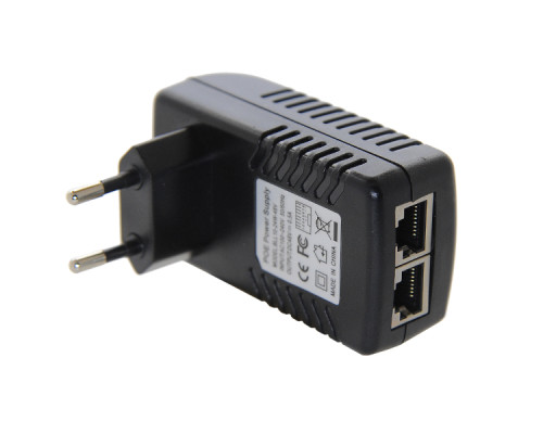 PoE инжектор M-24W-48V 0.5А