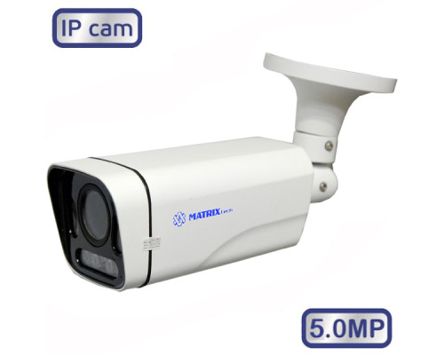 IP-камера MATRIXtech MT-CM5.0IP40ASG PoE D-LED (2,7-13,5mm)