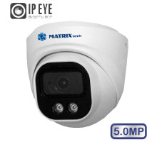 Купольная IP-камера MATRIXtech MT-DM5.0IP20SG-M B PoE (3.6mm) + микрофон