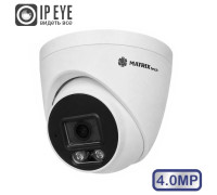 Купольная IP-камера MATRIXtech MT-PM3.0IP20MG-M PoE (2.8mm) + микрофон
