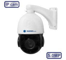 PTZ-камера MATRIXtech MT-PTZ5.0IP18SG-SD PoE (4,7-84,6mm)