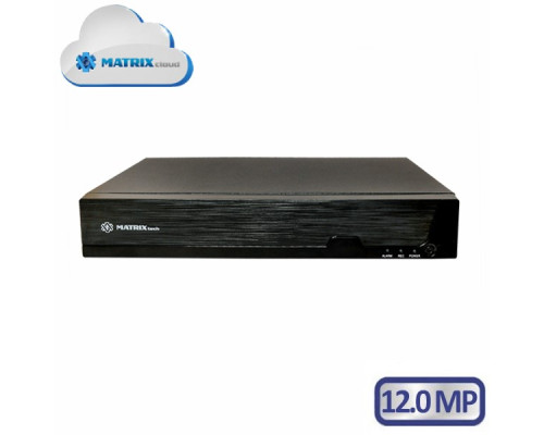 IP-видеорегистратор MATRIXtech M-10IP4K-B H.265