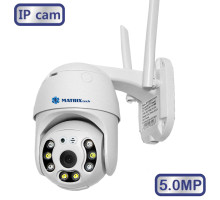 Wi-Fi камера MATRIXtech MT-PT5.0IP20SC Wi-Fi (3,6mm)